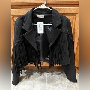 Fringe Suede Jacket